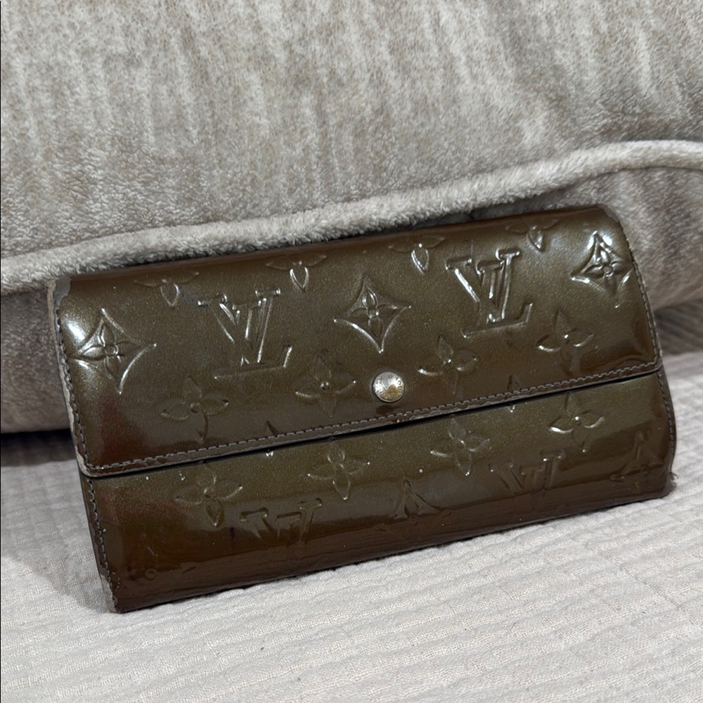 Louis Vuitton Olive Green Wallet